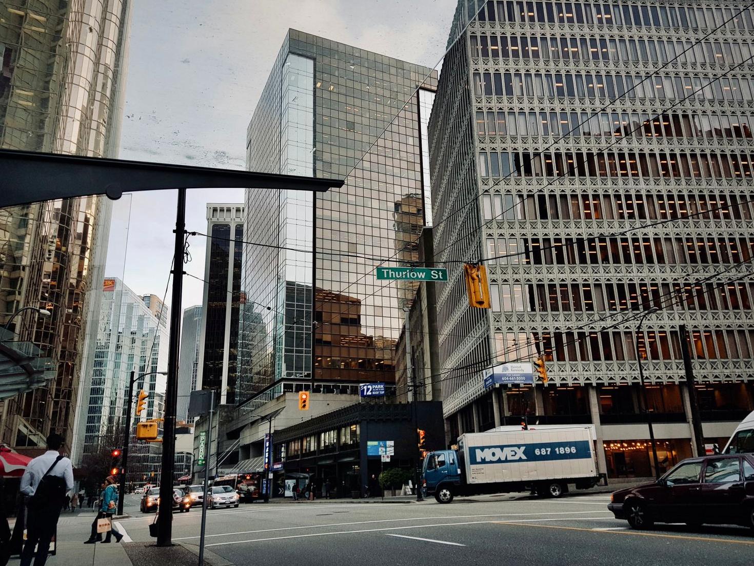 Vancouver urban street view